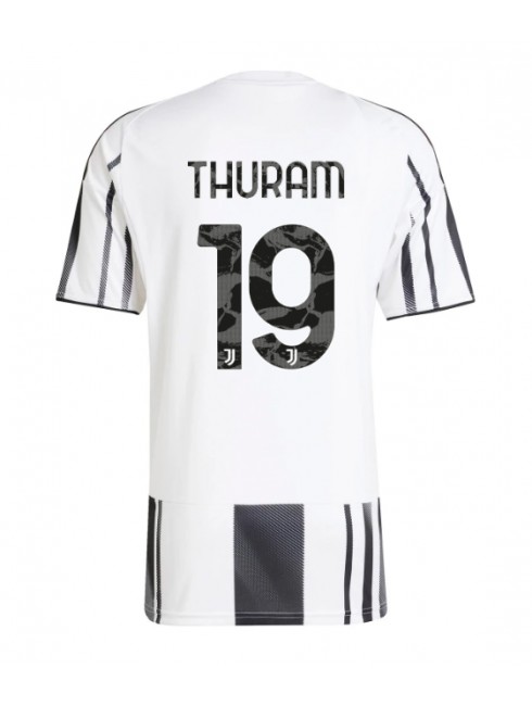 Juventus Khephren Thuram #19 Replika Hemmakläder 2025-26 Kortärmad Juventus Khephren Thuram #19 Replika Hemmakläder 2025-26 Kortärmad